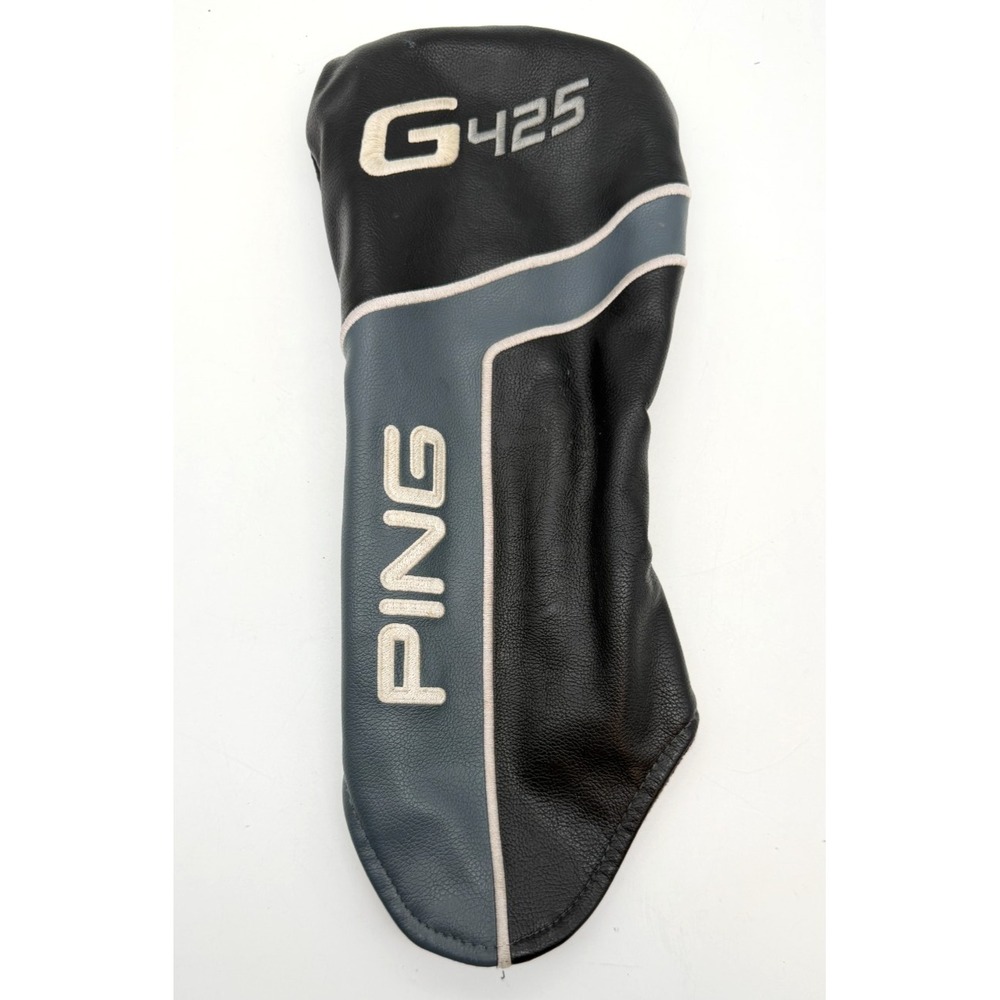 PING G425 Driver Headcover - Black Grey OEM Golf Club Protector 460cc